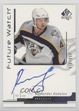 2006-07 SP Authentic Future Watch Auto 479/999 Alexander Radulov #188 Auto 11jd