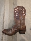 Shyanne BBW217 Women’s US 6 Brown Floral Embroidered Western Boots — photo 2