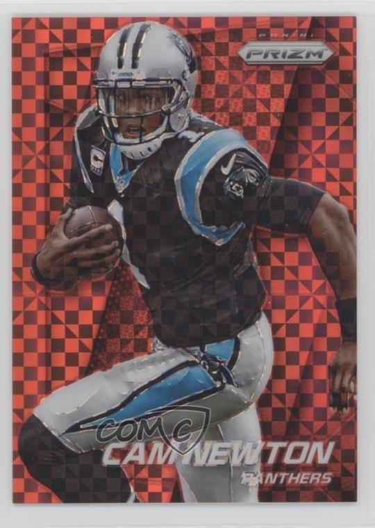 2014 Panini Prizm Red Power Prizm 33/125 Cam Newton #119 0ba6