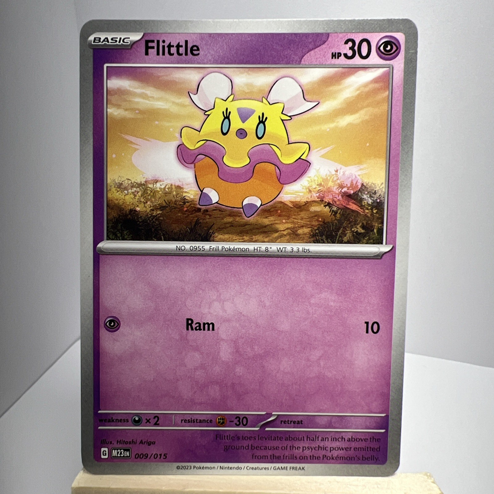Flittle 9/15 McDonald's 2023 Pokemon Match Battle Promo M23en Pokemon TCG -35
