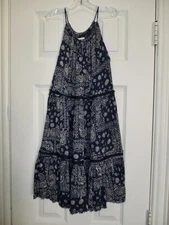 Tucker + Tate L 10-12 Blue Dress Handkerchief Large Nordstrom Boutique