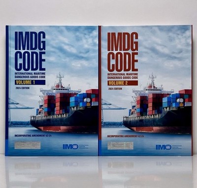 IMDG Code Amendment 42-24 2024 Edition Vol 1 & 2 Set IMO Official