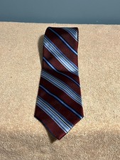 JOS A BANK SIGNATURE COLLECTION MENS LUXURY SILK DRESS TIE 3.5" WIDE