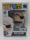 Funko Pop! Television: Teen Titans GO! Rose Wilson #582 Toys R Us Exclusive DMG