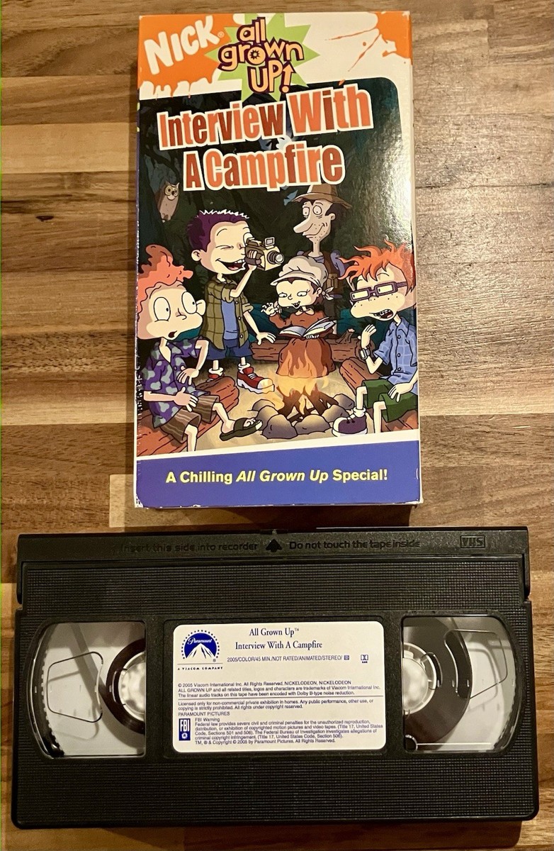 Rugrats All Grown Up - Interview with a Campfire (VHS, 2005) for