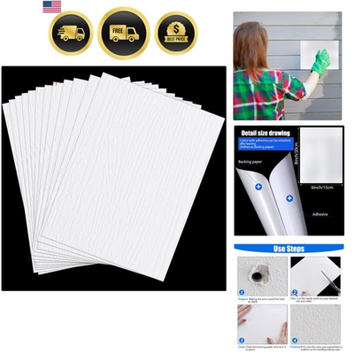 #ad #ad Vinyl Siding Repair Kit 6 x 8 Inch Vinyl Siding Patch Self Adhesive PVC Tape ... $22.31
