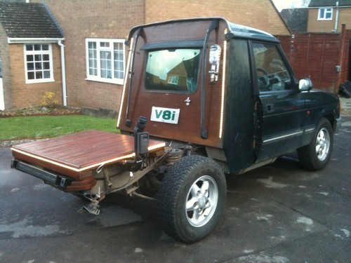 V8 Land Rover Discovery Tray Back. Also runs on LPG. Off road use only. - Picture 5 of 12