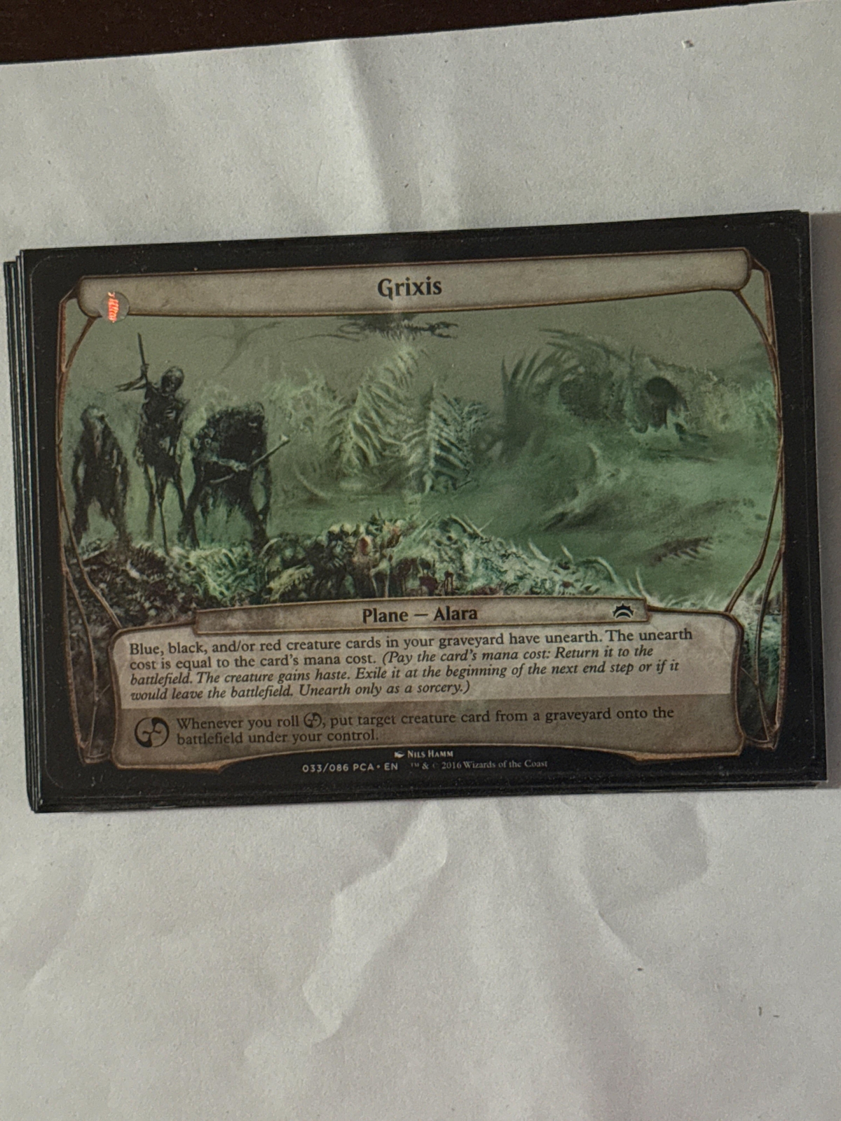 Oversize Cards Grixis (Planechase Anthology)