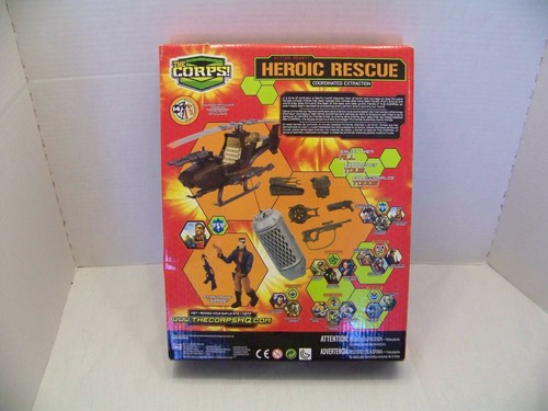 LANARD TOYS THE CORPS HEROIC RESCUE SET. NEW - Picture 6 of 6