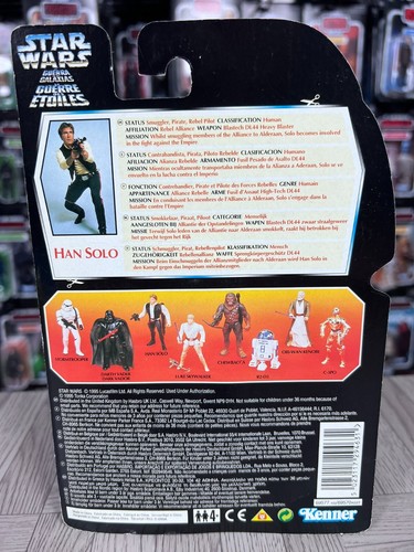 Star Wars - Power of the Force - Han Solo - Red Tri-Logo - Bild 2 von 2