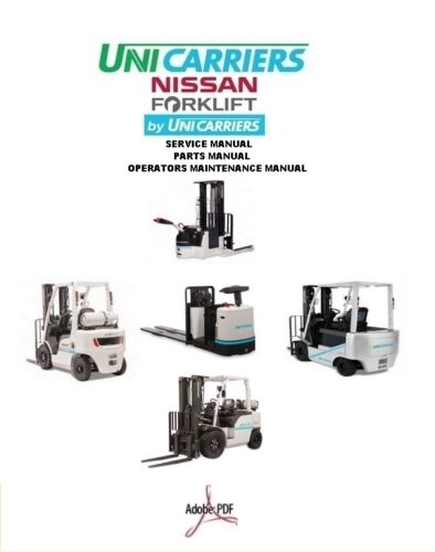 UNICARRIERS-NISSAN-Forklift-Service Manual-Parts Manual-Operation & Maintenance - Picture 1 of 48