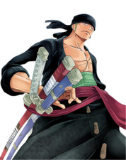 Zoro Weatherproof Anime Sticker 6" Car Decal