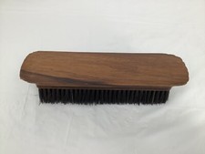 Vtg Shoe Brush Shine Cleaning Wooden 8 1/2  