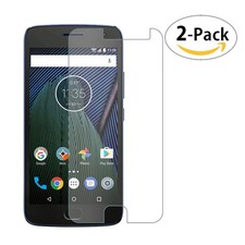 For Motorola Moto G5 Plus 5.2" 2-Pack Tempered Glasses Screen Protector 2.5D HD