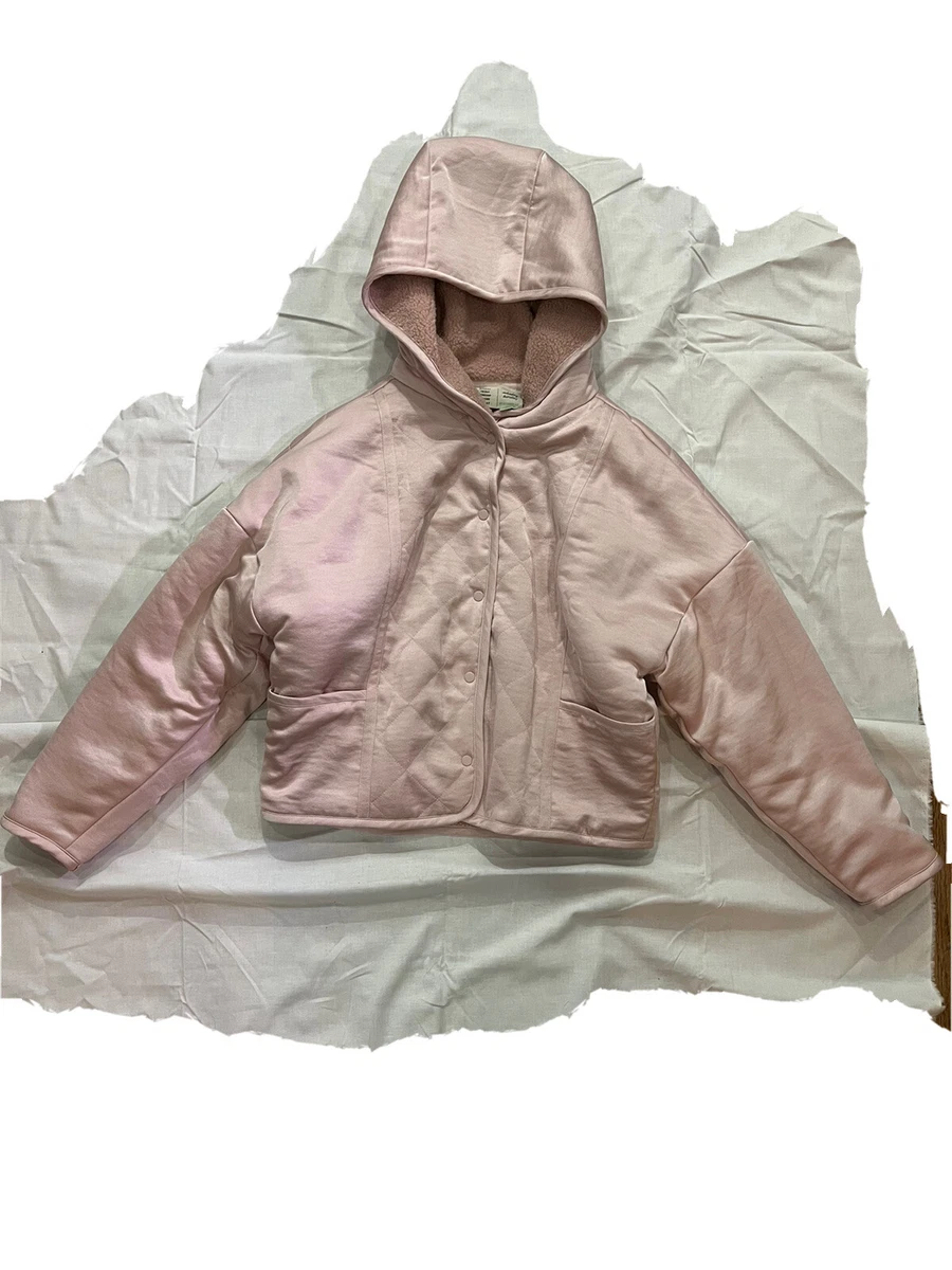 Pink reversible shop sherpa jacket