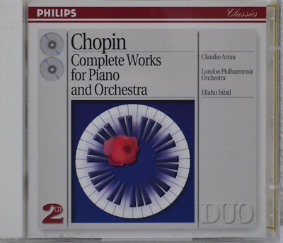 Chopin - Complete Works for Piano and Orchestra - 2 CD Set | eBay