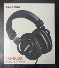 Tascam TH-200X Studio Headphones Tested Working