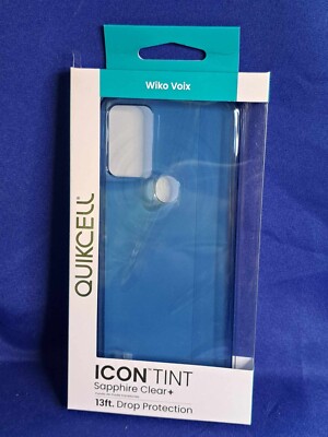 Quikcell Icon Tint Sapphire Clear+ Phone Case For Wiko Voix