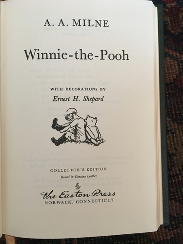 A A Milne Easton Press Leather The Complete Tales & Poems of Winnie the Pooh - Picture 4 of 5
