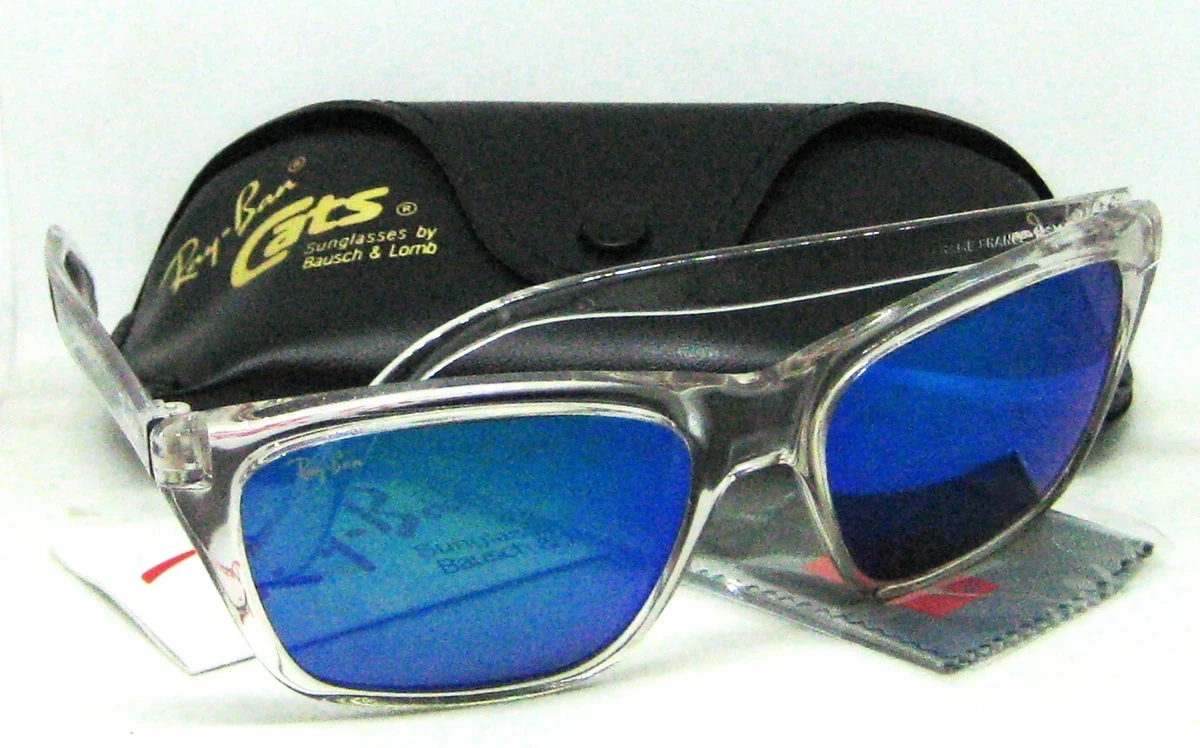 Ray-Ban Plastic Blue Vintage Sunglasses for sale | eBay