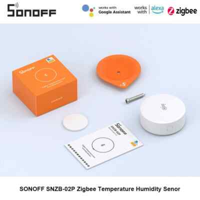 Lot Temperature Humidity Sensor Smart Home Works With SONOFF IHost, NSPanel Pro