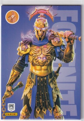 Panini Fortnite Karte Serie 3 Italy Print #212 Menace (Undefeated) Legendary
