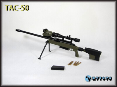 ZYTOYS ZY8036B 1/6 TAC-50 WWII Gun Rifle Weapon Model Fit 12