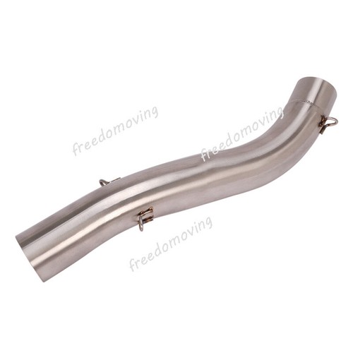 For Ducati Scrambler Monster 797 ICON CLASSIC Mid Exhaust Link Pipe Muffler Tips - Picture 13 of 13