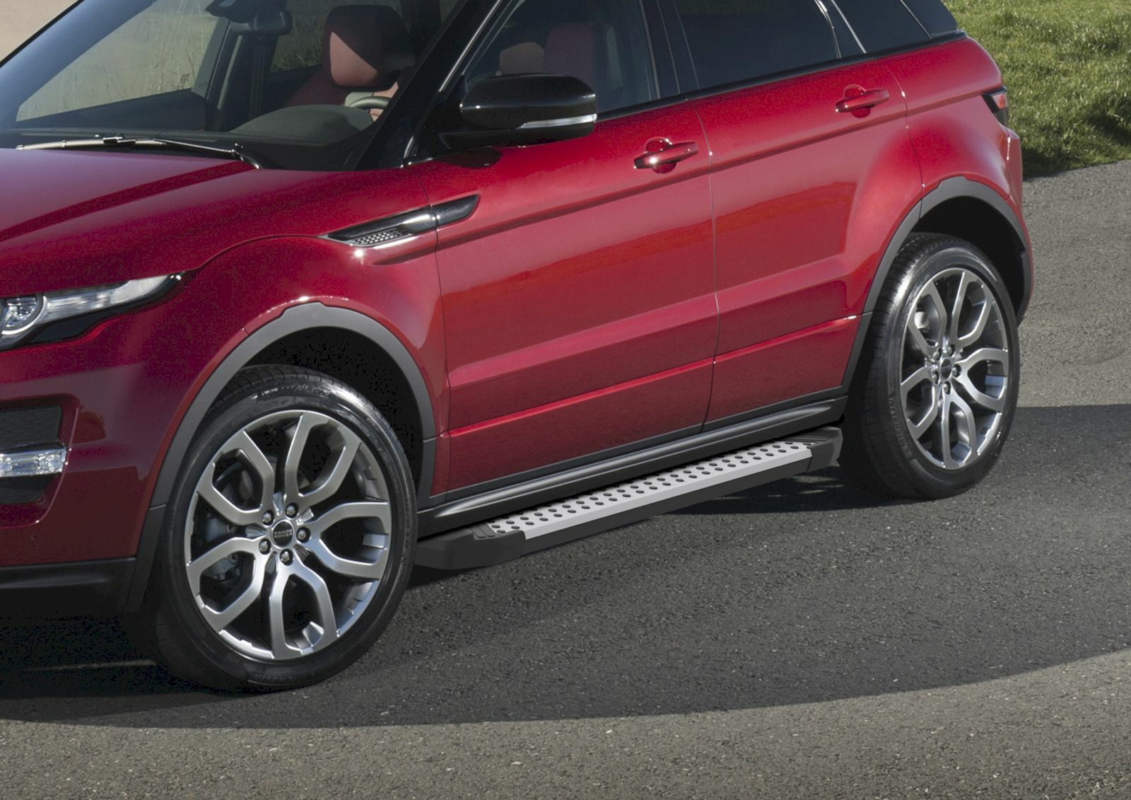Marche pieds aluminium Range Rover Evoque 2014-2019 marchepied latéral Rival noir