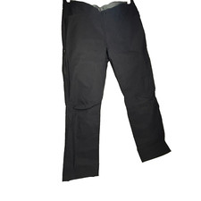 Eddie Bauer Men's Stretch Tech Pants Black 38x32 Water-Repellent UPF 50 NWT