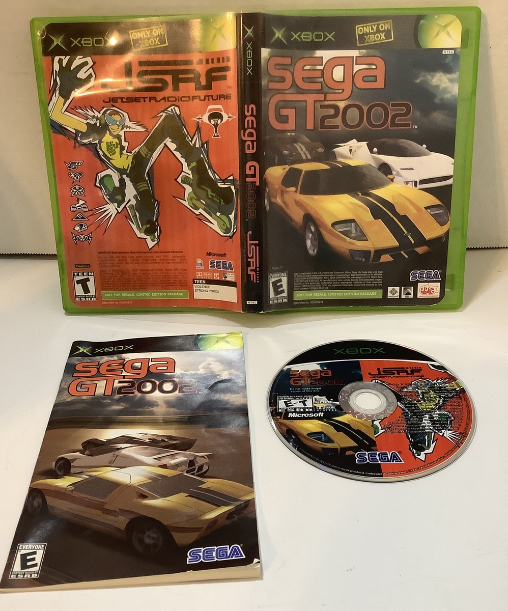 JSRF Jet Set Radio Future Sega GT 2002 Original Xbox Sega GT