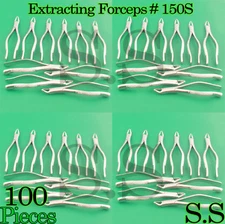100 Extracting Forceps Dental Surgical Instrument #150S Dental Instruments 