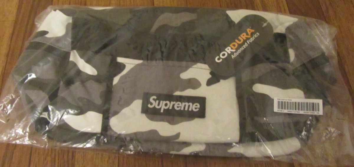 バッグ Supreme 25SS Duffle Bag \"Snow Camo\" Buy Supreme Duffle Bag 'Snow Camo' - SS25B3 SNOW CAMO | GOAT