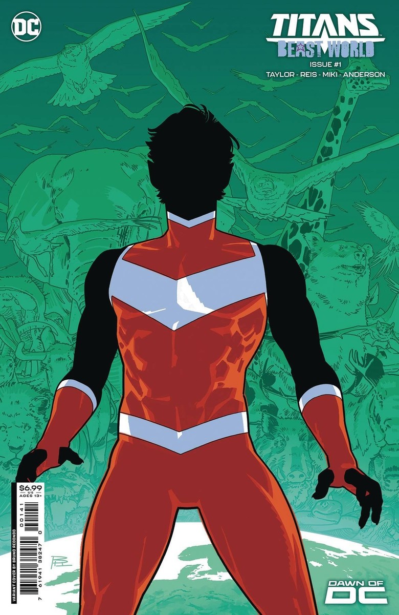 TITANS BEAST WORLD #1 (OF 6) CVR C BRUNO REDONDO CARD STOCK VAR DC