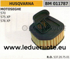 537207501 FILTRO ARIA COMPLETO MOTOSEGA HUSQVARNA 570 575XP 576XP