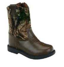 NEW Realtree by Real Tree Outfitters Dustin JR Camo boots boys childrens 11 M