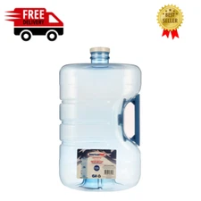 Large Reusable 3 Gallon Water Bottle Jug Container BPA Free Home Office Storage