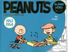 fumetto  PEANUTS GLI ANNI D'ORO CORRIERE DELLO SPORT PANINI COMICS numero 14