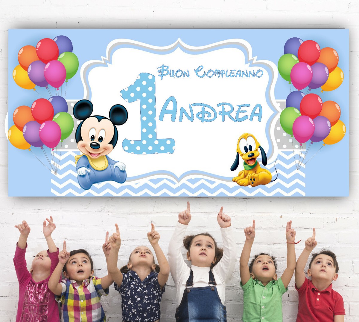 BANNER STRISCIONE Compleanno - BING 2 - Bimbo Bambino BIMBA BAMBINA – GLOBAL PUBBLICITÀ - Foto 6