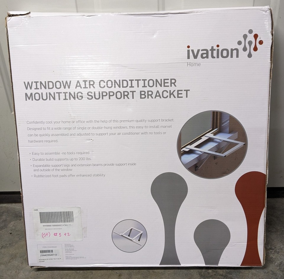Ivation Air Conditioner Support Bracket AC Support Bracket eBay