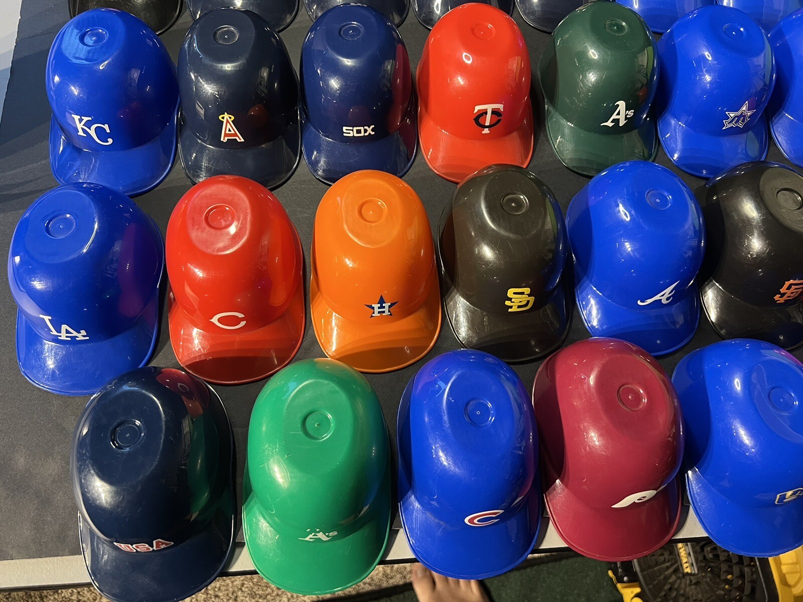 Dairy Queen Mini MLB Baseball Helmets Vintage 1980's Lot of 30 eBay