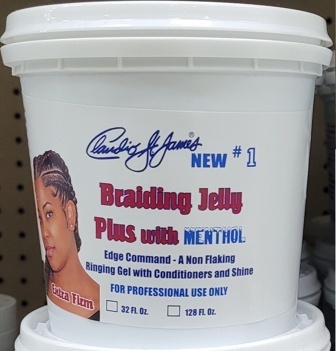 Claudio St James Braiding Jelly Plus with MENTHOL 32 oz | eBay
