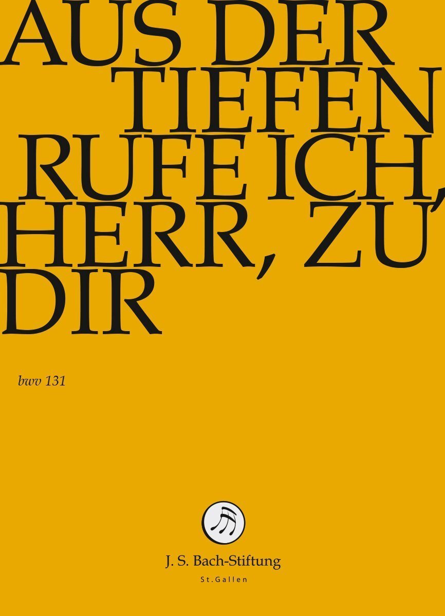 J. S. BACH: Aus der Tiefen rufe ich, Herr, zu Dir [DVD] (DVD)