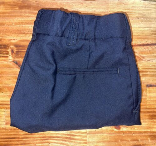 Flying Cross Pants Men 34X30 Navy Blue Justice Command Uniform Wool Blend
