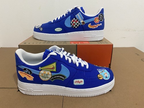 USIZE 11 Nike Air Force 1 Low '07 Patched Up LOS ANGELES DX2304-400 No Lid | eBay