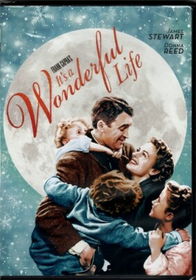 IT'S A WONDERFUL LIFE New Sealed DVD BW + Colorized Versions James