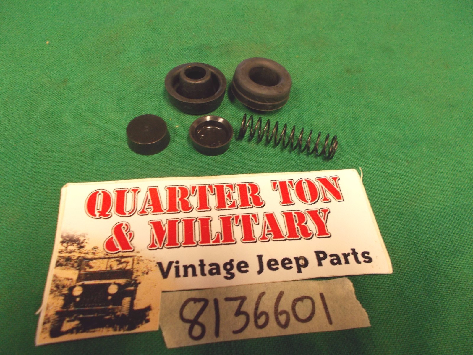 3/4" wheel cylinder rebuild kit REAR fits Willys MB CJ2A CJ3A M38 M38A1