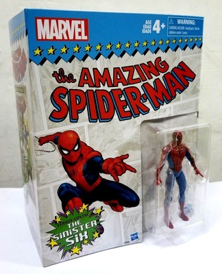 MARVEL LEGENDS 3.75/" EXCLUSIVE SPIDER-MAN vs THE SINISTER SIX BOX SET