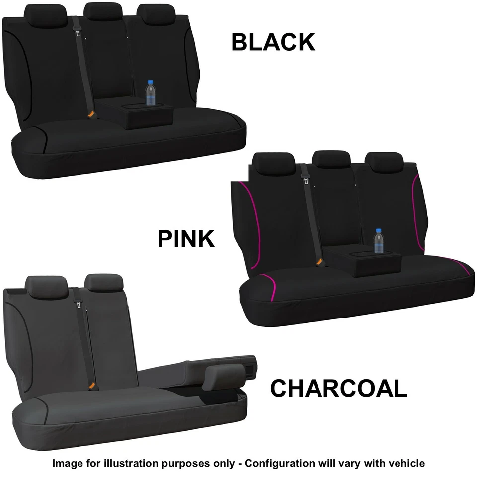 FUNDA DE ASIENTO DE LONA PERSONALIZADA DE UNA FILA 14 OZ PARA CHRYSLER PT CRUISER CLASE 04-05 Foto 3 de 4