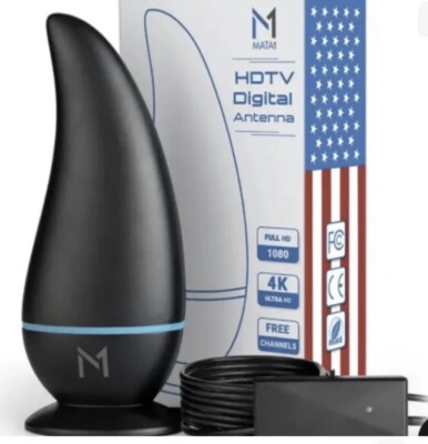 MATA1 5G Signal Reception Digital HD TV Indoor Antenna Smart TV